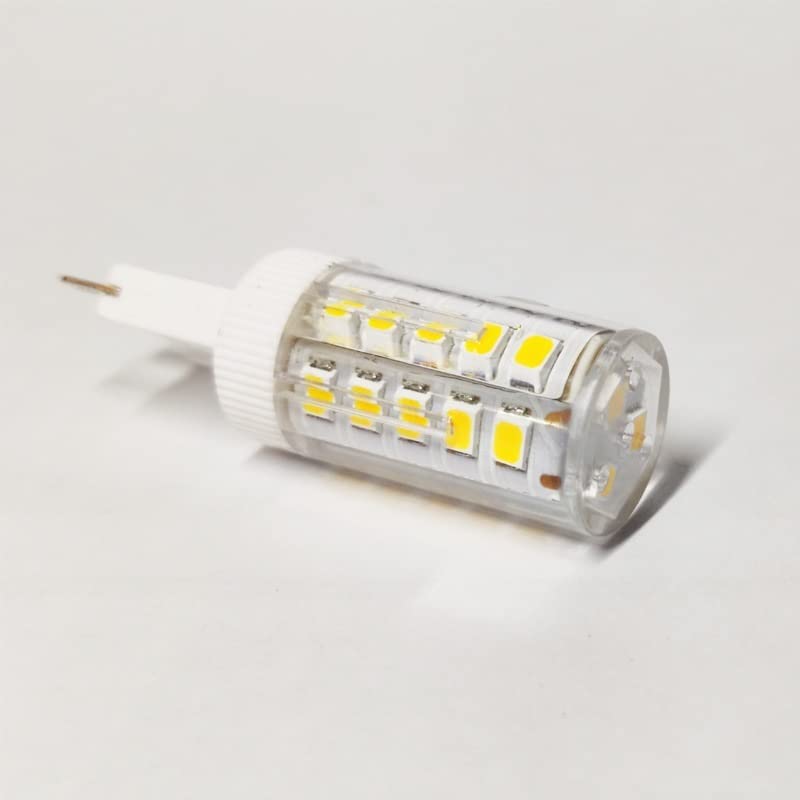 1fortunate Lights, Paquete de 50 Bombillas LED de maíz G9/G4/E14 AC220V 3W 2835SMD-33LED Cubierta de PC+lámpara de cerámica(White 6000K,E14 3W)
