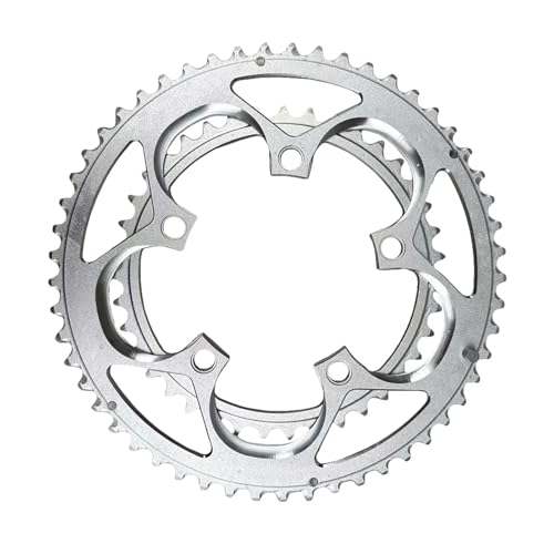 110BCD 5-Bolt Double Chainring 34T/50T for Road/Gravel Bike