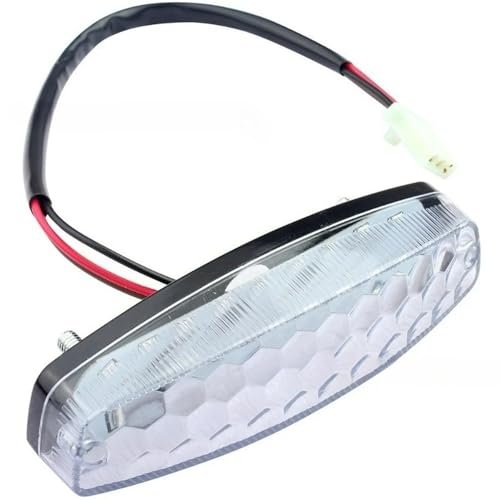 Luz trasera de freno 12V para motocicleta todoterreno y quad ATV