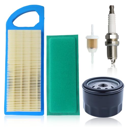 Filtre à air pour Briggs Stratton 697153 avec filtre à huile et essence