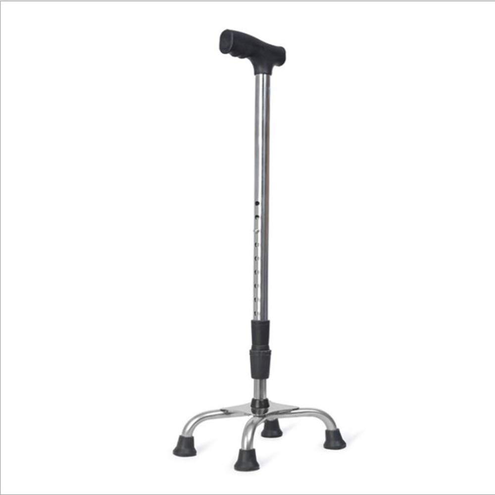 Bastón para Caminar Ligero Nuevo bastón de Cuatro Patas Antideslizante para Ancianos, bastón portátil Ajustable en Altura, Adecuado para Personas Mayores con inconvenientes Beautiful Scenery