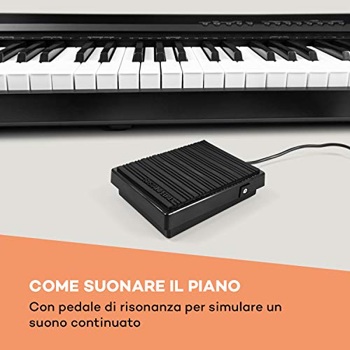 Schubert Preludio Keyboard – Clavier avec 88 touches, Pédale de sustain, 140 sons, 16 morceaux de démonstration, Port… - Les Beatles, Paul McCartney, John Lennon, RIngo Starr, George Harrison Schubert Preludio Keyboard - Clavier avec 88 touches, Pédale de sustain, 140 sons, 16 morceaux de démonstration, Port… – Image 5