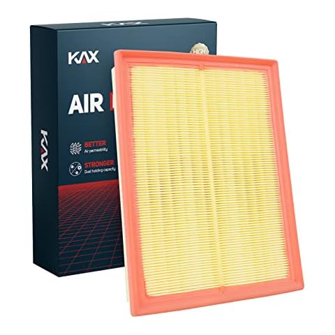 KAX Engine Air Filter, CA10835 Replacement for 4Runner (V6) 2010-2023, GX460 (V8) 2010-2023, FJ Cruiser (V6) 2010-2014, Advanced Air Filter Media, Increased Acceleration Cover