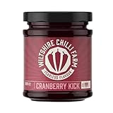 Cranberry Kick Chilli Preserve – Mittelscharfe Preiselbeer-Chili-Marmelade – Ideal zu Käse, Wild & Festtagsbraten