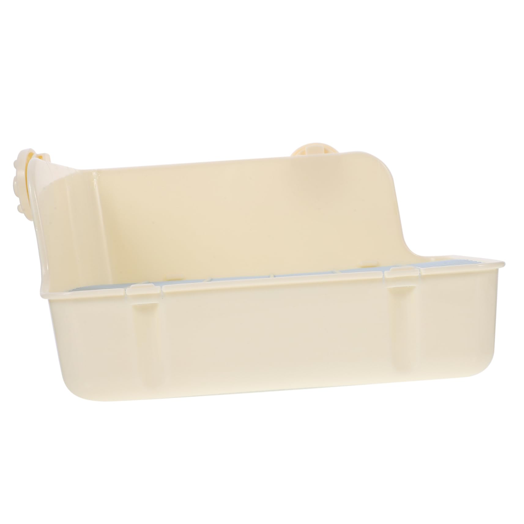 BESPORTBLE Large Pet Toilet Tray Box for Dogs Rabbits and Guinea Pigs Indoor Potty Trainer with Wall Design Durable Material for Color
