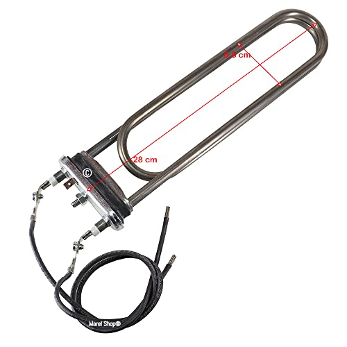 Marel Shop® - Resistenza 3000 W Misure 28 X 6,5 Cm Con Cavi Per Sauna Compatibile Con Harvia Zg-350