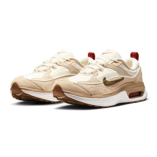 NIKE Sportswear - Zapatillas W Air MAX Bliss SE en Cuero, Crema-Blanquecino-Oro (9.5)