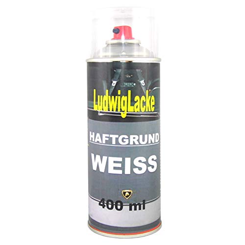 Preisvergleich Produktbild LudwigLacke Haftgrund 1 Spray Weiss 400 ml je Spraydose