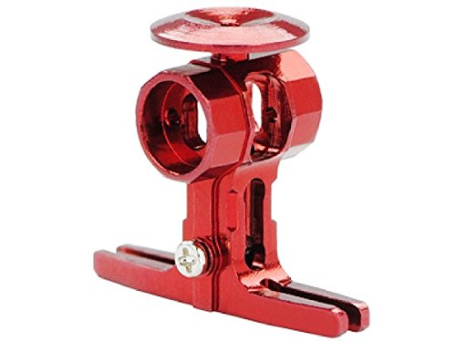 MICROHELI Precision CNC Aluminum Main Rotor Hub w/Button (RED) - Super FP