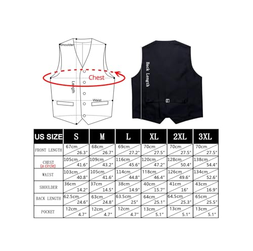 Men’s Navy Blue Paisley Silk Vest with Tie Classic Textured V-Neck Waistcoat for Wedding, Business, or Formal Party4