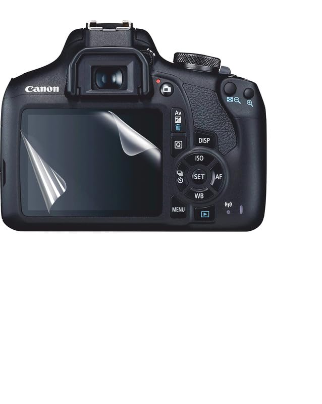 Glaxx Screen Protector for Canon EOS 1500D, Bubble Free, Self Healing Unbreakable Membrane Edge to Edge Full Coverage – Matte [Not A Tempered Glass]