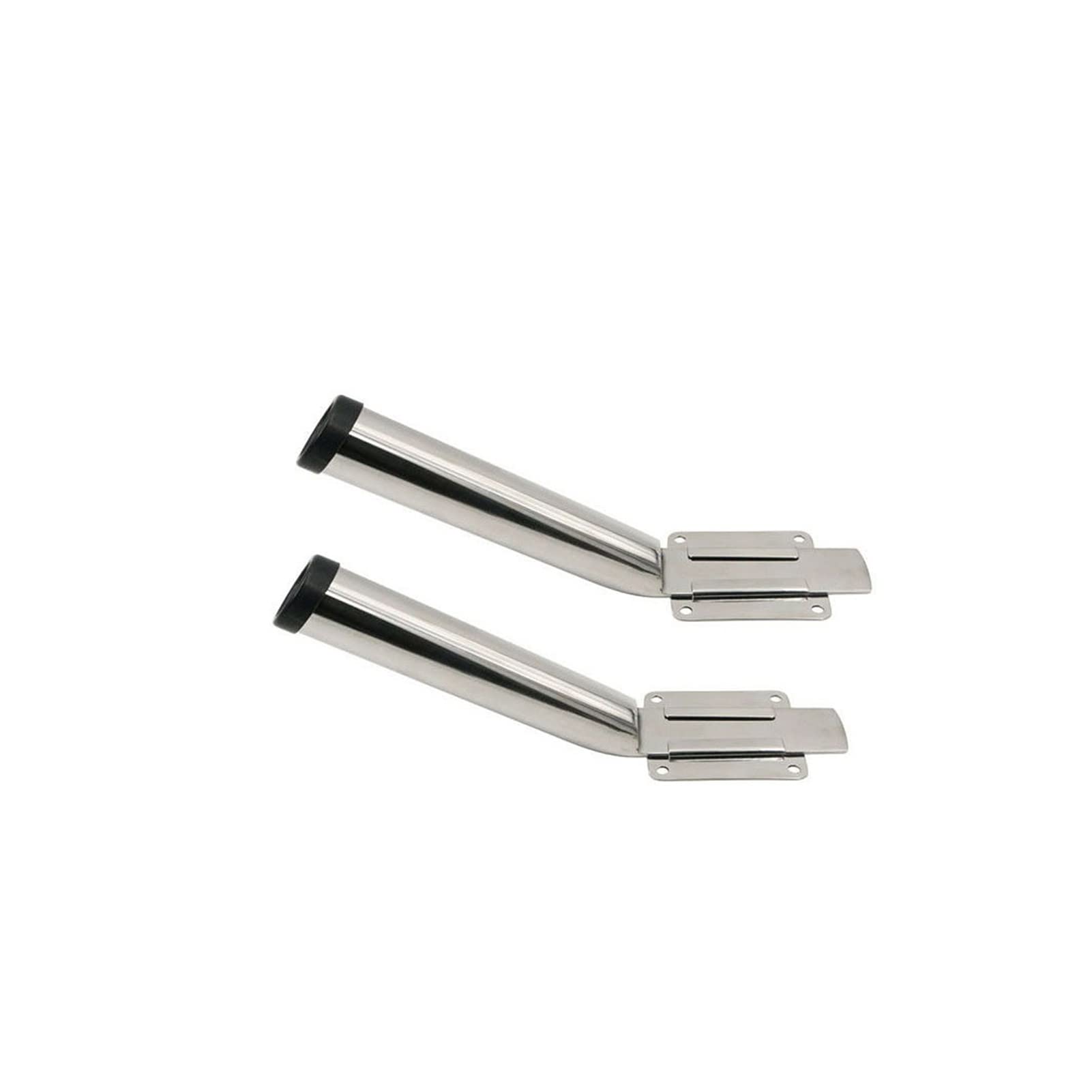 Portacanne da barca Supporti for barche da pesca in acciaio inox for canna da pesca in acciaio inox con accessori in acciaio inossidabile con accessori top nero marino