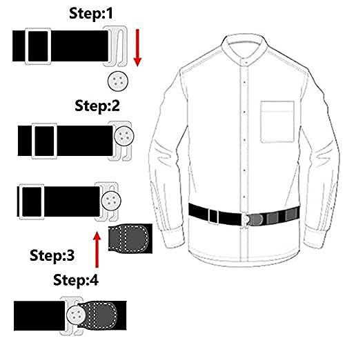 Buy BESTIZONE ENTERPRISE Shirt Tucker Stays Shirt Lock Belt Strap