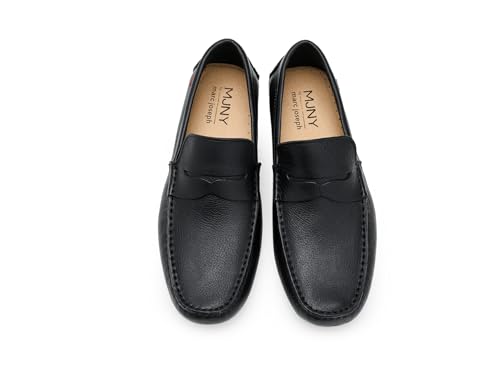 Image of Mens Loafers Casual Slip On Shoes Leather Penny Loafers for Men