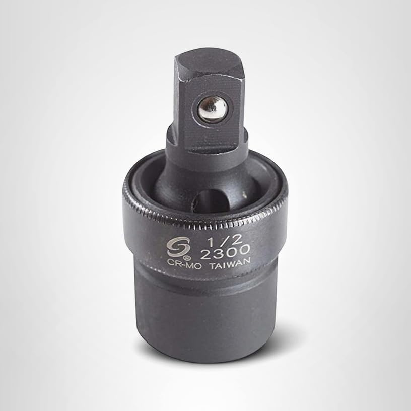 SUNEX TOOLS 2300, 1/2" Drive, Universal Impact Joint, Cr-Mo Steel, Radius Corner Design, Flexible, Meets ANSI Standards — view 5