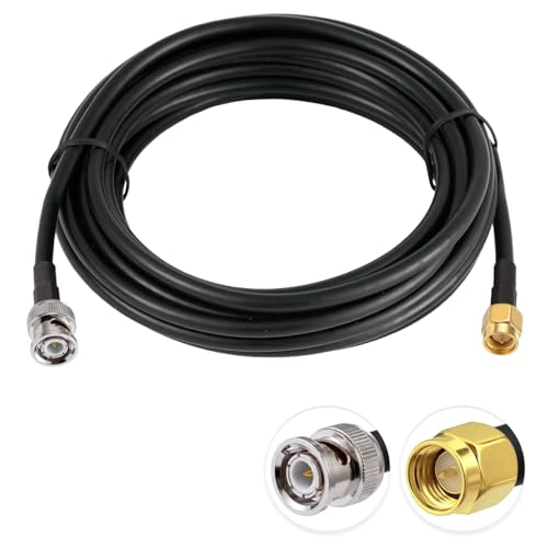 Câble coaxial SMA vers BNC mâle 50 ohms anti-perte