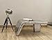 ARTIZANSTORE Aviator Coffee Table Aluminium Vintage Aircraft Airman Style Handmade Table