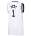 JOLI SPORT Bugs 1 Space Men's Movie Jersey Men's Basketball Jersey S-XXXL White/Black S-XXXL