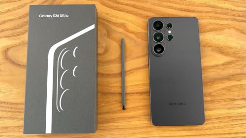 Image of Samsung Galaxy S26 Ultra 5G (Black, 12GB RAM, 256GB Storage) with Other Offers