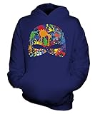 Photo Gallery candymix maschera lucha libre unisex bambino ragazzi/ragazze felpe con cappuccio, taglia 9-11 anni, colore blu navy Photo Gallery candymix maschera lucha libre unisex bambino ragazzi/ragazze felpe con cappuccio, taglia 9-11 anni, colore blu navy