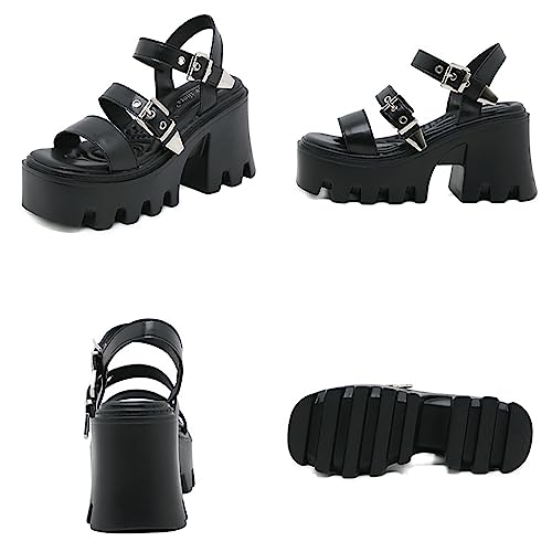 Pompes confort à talons hauts et plate-forme au design soigné