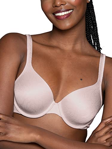Image of Vanity Fair Women's Perfect T-Shirt Bra, Body Shine Full Coverage, Lightly Lined Cups up to DD