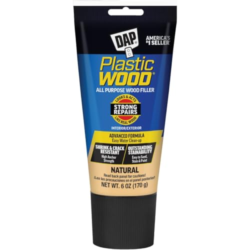 Image of DAP Plastic Wood Latex Filler, 6 Oz., Natural