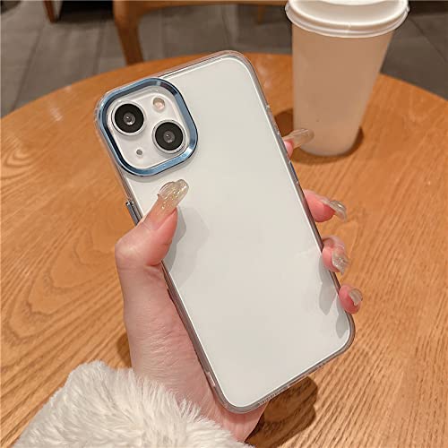 Coque cristal pour iPhone 7 Plus finition bleu métallique haut de gamme
