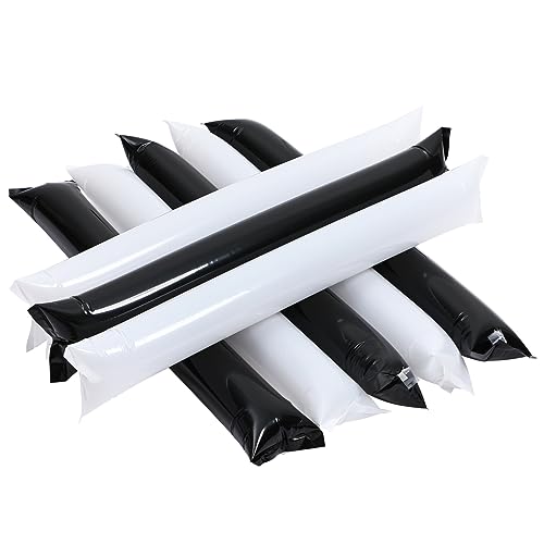 UPKOCH 24Pcs Inflatable Cheering Sticks Thickened Sticks for Sports Events Concerts and Competitions Fun Party Favors for Team Spirit and Celebration