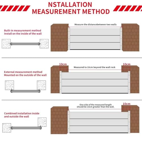 Barrière anti-inondation garage et maison 170cm