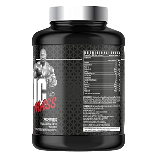 Image of Dexter Jackson Black Series Anabolic | Premium Lean Mass Gainer | Double Chocolate Flavor | 22 Serving, 6Lbs