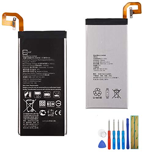 New Replacement Battery Compatible with BlackBerry Priv STV-100 BAT-60122-003 Built-in Battery 3360mAh with Tools