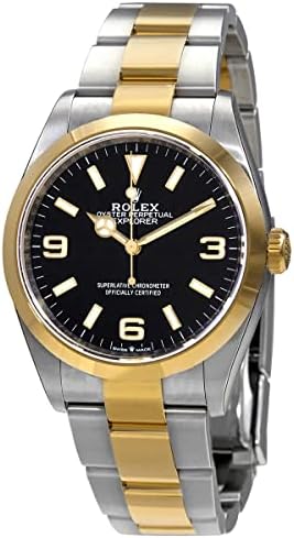 Rolex Explorer Automatic Chronometer Black Dial Men's Watch 12427...