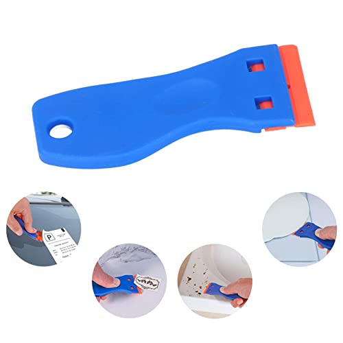 Plastic Scheermes Schraper Tool met 10 Plastic Scheermesjes, Auto Sticker Remover voor het verwijderen van Lijm Sticker Stickers, Schrapen Stickers, Etiketten en Decals van Glas, Voorruiten A3TMGD Plastic Scheermes Schraper Tool met 10 Plastic Scheermesjes, Auto Sticker Remover voor het verwijderen van Lijm Sticker Stickers, Schrapen Stickers, Etiketten en Decals van Glas, Voorruiten A3TMGD