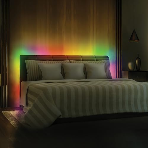 Tira de luces LED RGB multicolor 2 unidades 26.2 pies total miniatura 7