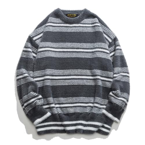 Pull en mohair pour hommes chaud et confortable contre le froid en XXL