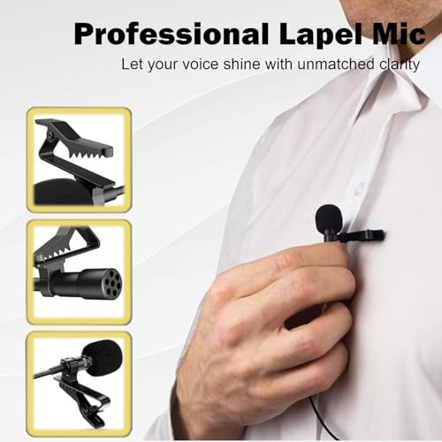 Humble 1.5m Clip-On Lapel Microphone 3.5mm - Image 5