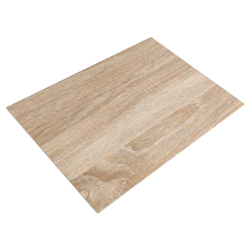 Creative Deco 10 x A3 MDF Platten Einseitig Lackiert Eiche | 420 x 300 x 3 mm | Dünne Holz-Platten | Perfekt für Laser, CNC Router, Modellierung, Laubsäge