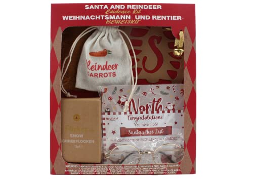 Santa Evidence Kit - Santa Footprint Stencil, Multicolor - Image 2