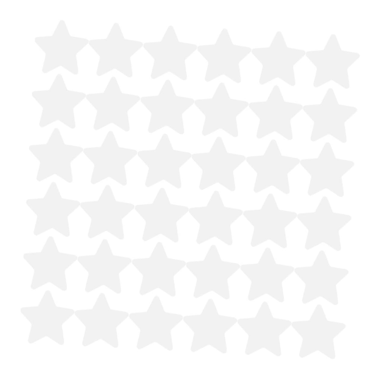 Recorte de estrella de cartulina para decoración de aulas y tablón de anuncios (200 unidades)