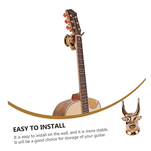 ibasenice 1 Set Guitar Hook Electric Guitar Rack Mandoline Wall Hanger Guitar Wall Hanger Guitar Keeper Bundle Guitar Holder Plant Wall Hanger Guitar Hanging Rack Tête Forme Métal - Les Beatles, Paul McCartney, John Lennon, RIngo Starr, George Harrison ibasenice 1 Set Guitar Hook Electric Guitar Rack Mandoline Wall Hanger Guitar Wall Hanger Guitar Keeper Bundle Guitar Holder Plant Wall Hanger Guitar Hanging Rack Tête Forme Métal – Image 4