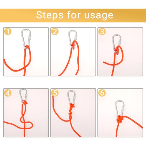 6 mm 32 FT 10M Floating Rope Anchor Mooring Rope Boat Rope Marine Rope ...