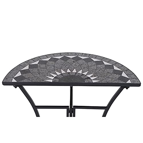 Table Como Siena Garden résistante aux intempéries pour petits et grands espaces