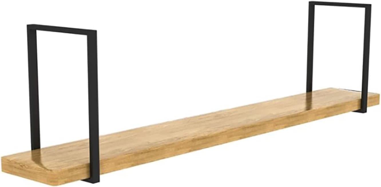 Support de plafond en bois pour créer un coin bar végétalisé dans la cuisine