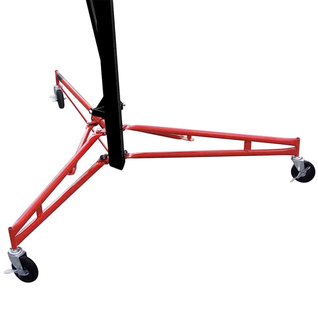 Podnośnik do płyt gipsowo-kartonowych, do montażu na sucho, nośność do 68 kg, regulacja wysokości 140-335 cm, do płyt do 488 x 122 cm, składany, z hamulcami