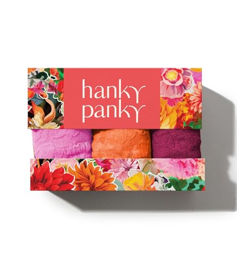 Image of hanky panky - Signature Lace Low Rise Thongs for Women | Lacy Lingerie Underwear | 3 or 5 pack
