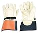 Condor Electrical Glove Protector, Beige/Orange/Green, Cowhide Leather, 12" Length 8 4FPF6-1 Each