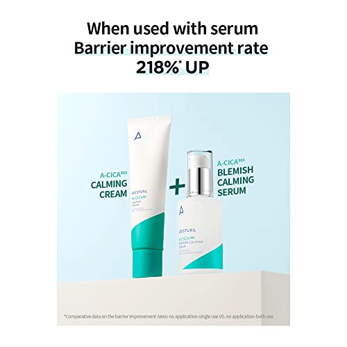Aestura A-Cica 365 Calmimg Cream, 48 Hour Hydration, Face Moisturizer For Dry And Sensitive Skin, Centella Asiatica Cream For Redness Relief, 2.03 Fl Oz (60 Ml) #TOP5