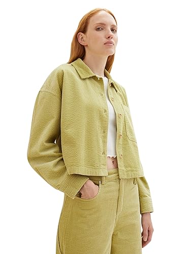 Blouse Tom Tailor Denim 1038175 pour femme en coton bleu marine - 2
