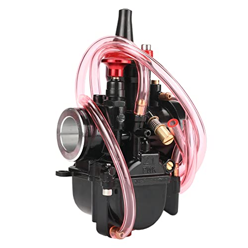 Image of PWK Carburetor 21mm Racing Carb for 50cc to 100cc 2T 4T Engine Dirt Bike Motorcycle ATV Scooter with Intake Manifold, Carb Jets, Oil filter